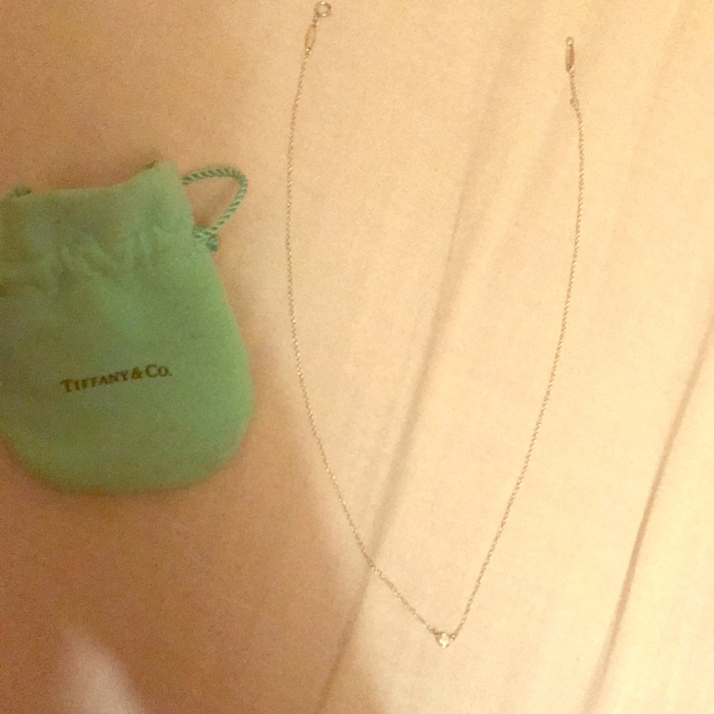 Tiffany & Co. Diamond Drop Necklace